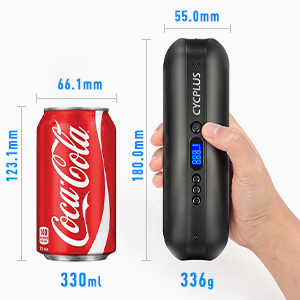 150psi LCD digital display bike pump air inflator