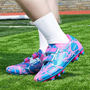  Football Boots Boys Trainers Kids Soccer Athletics Training Shoes Girls Sport Shoes Running Shoes