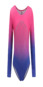 Gradient Color Leotards