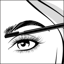 Schwarzkopf Brow Tint Application Step 2