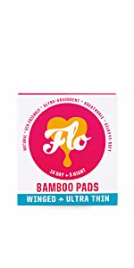 organic bamboo pads, sanitary pads, sanitary towels 