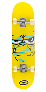 kids skateboard ape design