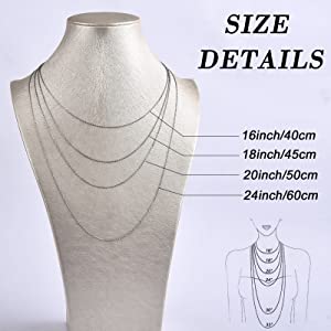 chain size