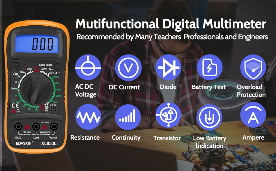 multimeter 12v