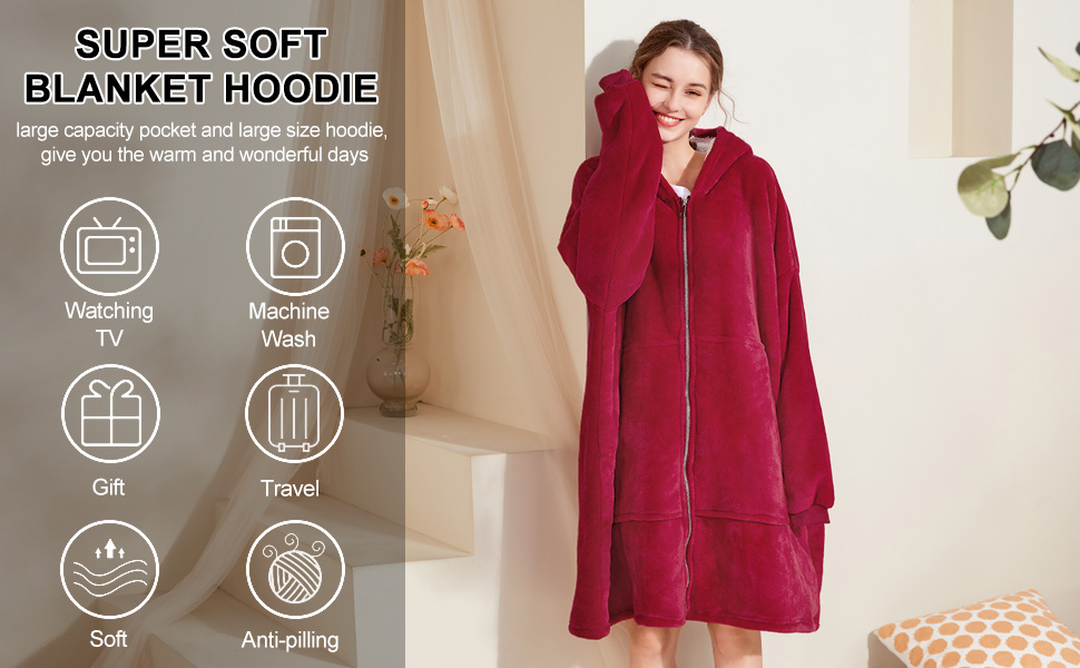 Hoodie Blanket