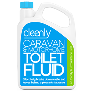 Cleenly Blue toilet fluid 