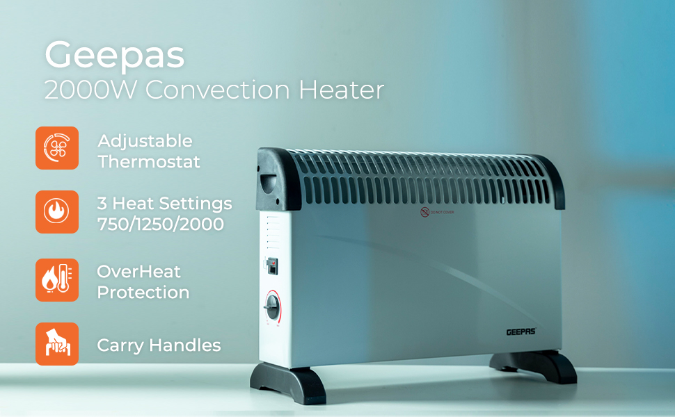 Convection Heater Electric Convector Radiator Heater Freestanding portable Heaters Fan heater