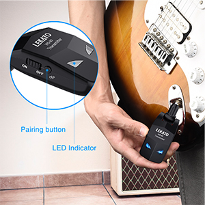 guitar transmitter receiver