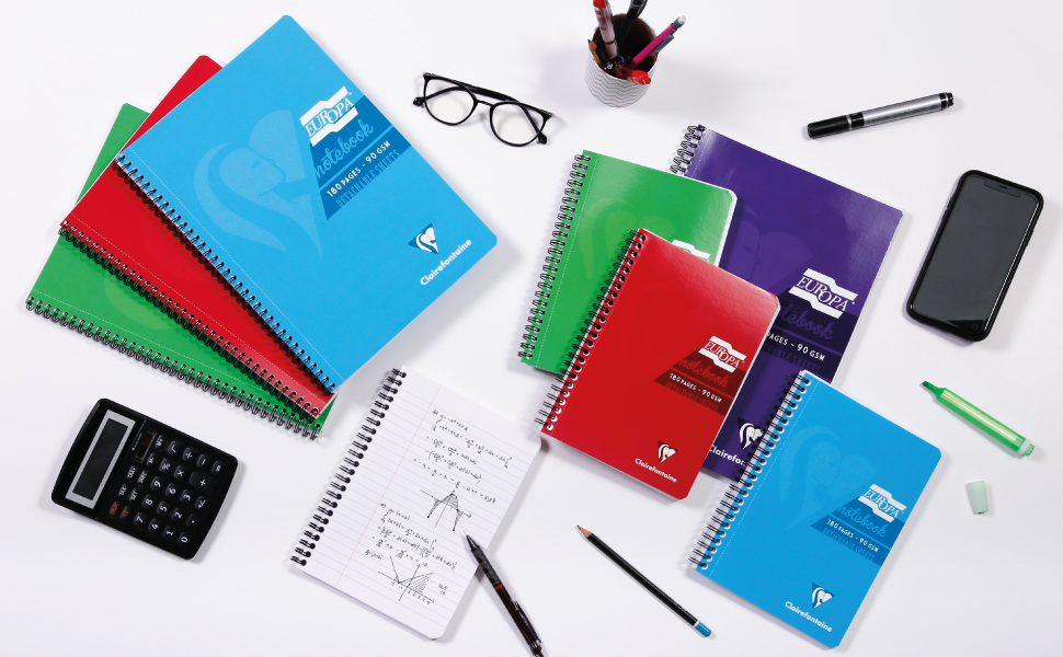 Europa Notebooks from Clairefontaine