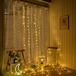 curtain lights for bedroom