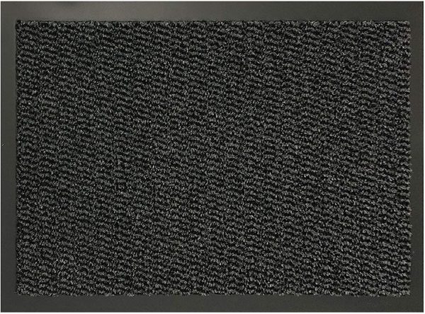 Barrier Mat Non Slip Door Mat Rubber Mats Floor Mats Kitchen Rugs Washable Light Weight Rubber Multi Color And Sizes Heavy Duty (Anthracite, 40cm x 60cm) - Image 4