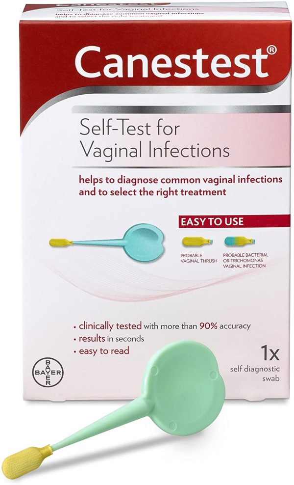 Canestest Self Test for Vaginal Infections | Helps Diagnose Common Vaginal Infections Including Thrush & Bacterial Vaginosis | Clinically Tested with 90% Accuracy - 1 Swab - Image 2