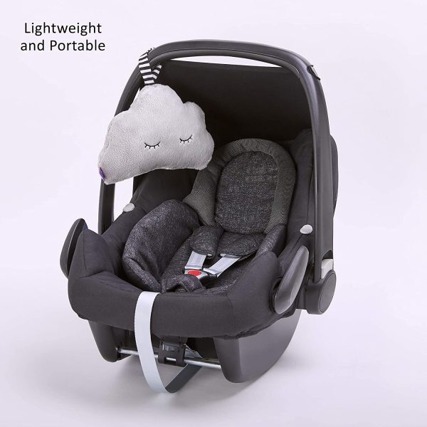 Sn??zCloud Baby Sleep Aid with 4 Soothing Sounds and 2 Gentle Light Options ?C Soft Plush Feel ?C Portable & Stylish - Image 9