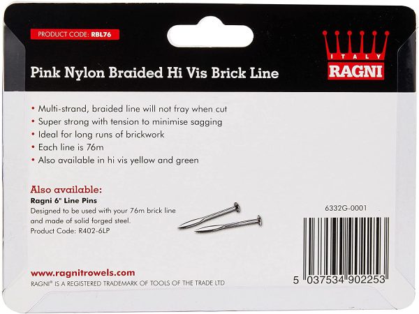 Ragni RBL76 High Visibility Nylon Brick Line - Image 3