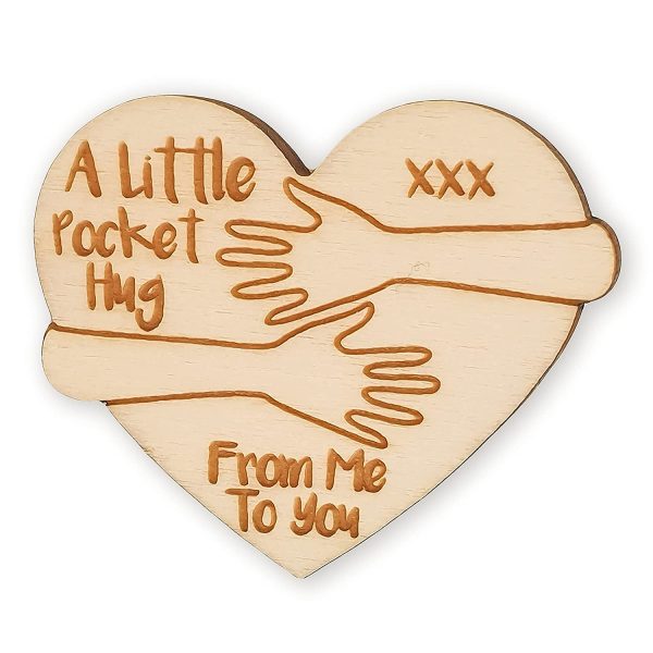 Little Pocket Hug Heart Token Keepsake Gift Long Distance Relationship Cute Small Isolation Gifts Under 5 Pounds - Image 7