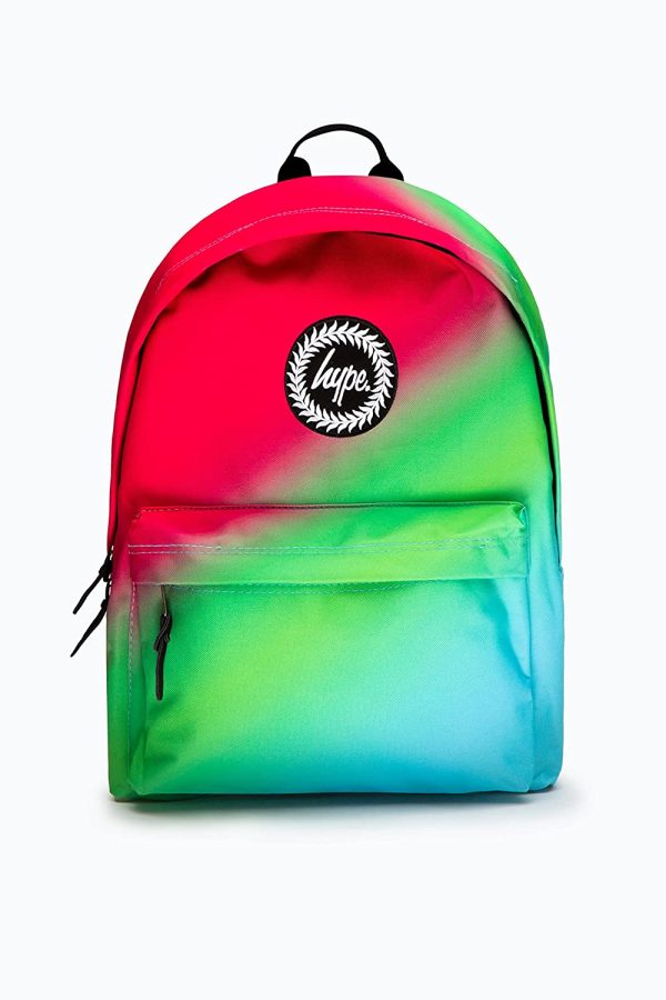 HYPE Asymmetric Pink to Blue Fade Backpack - Image 5