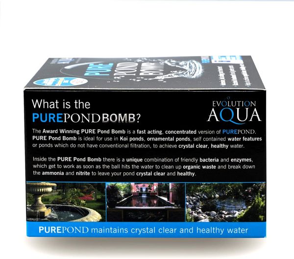 Evolution Aqua Pure Pond Bomb - for Crystal Clear Healthy Water, Treats up to 20,000 litres - Image 5