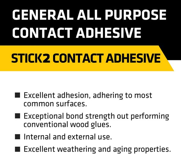 Everbuild Stick 2 All Purpose High Bond Strength Contact Spray Adhesive, 500 ml