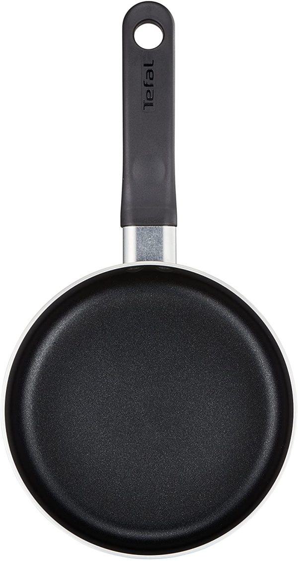 Delight Aluminium 5 Piece Non-Stick Pots & Pans Cookware Set, Black - Image 6