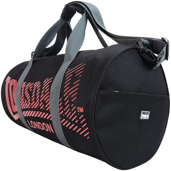 Lonsdale Unisex Barrel Bag Holdall Zip Sports Sport - Image 2