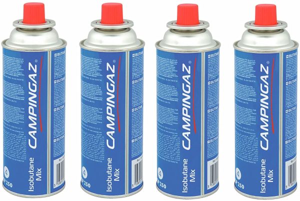 Campingaz CP 250 Valve Gas Cartridge, for Camp Bistro and Festivo Camping Stoves, Compact and Resealable Canister