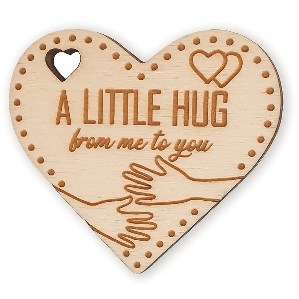 Pocket Hug Heart Token Keepsake Gift For Friends & Family Back to School Card - Image 3