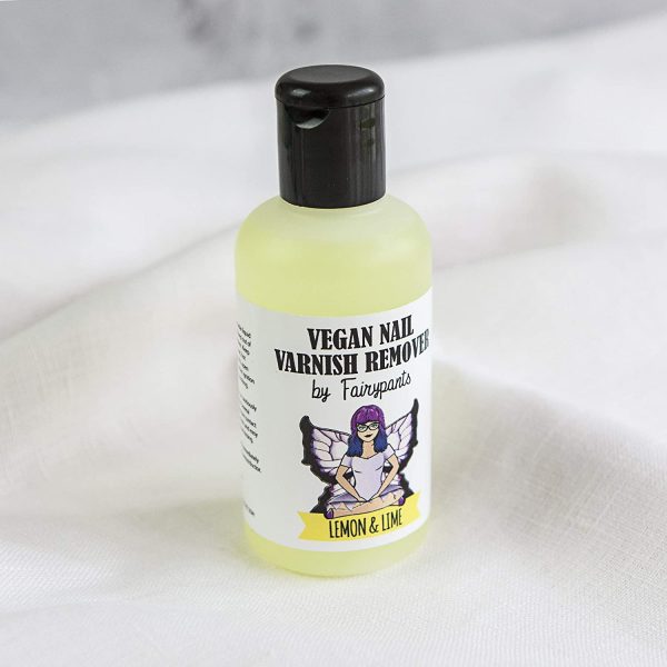 Lemon and Lime Scented Nail Varnish Remover Vegan and Cruelty Free 110ml