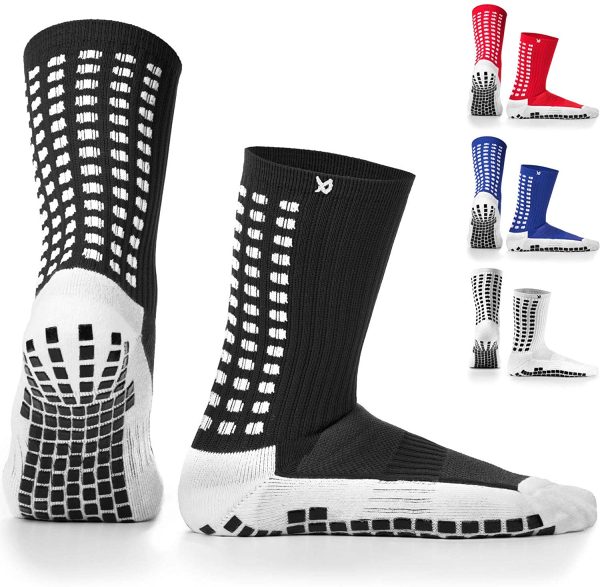 LUX Anti Slip Football Socks,Non Slip Football/Basketball/Hockey Sports Grip Socks?? - Image 4