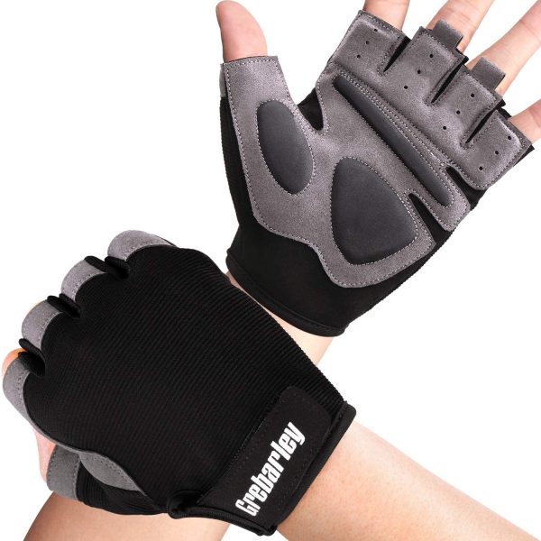 Grebarley Gym Gloves,Training gloves with Wrist Support,Weight lifting Gloves,Breathable Sport Gloves,Crossfit Training,Suit for Men and Women - Image 4