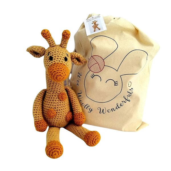 Crochet Kit Complete Beginner Luxury Giraffe Craft Kit - Learn to Crochet