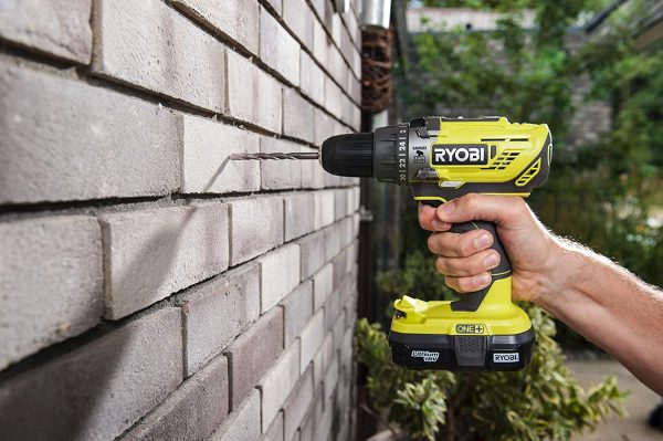 Ryobi R18PD3-215GZ 18 V ONE+ Cordless Combi Drill Starter Kit (2 x 1.5 Ah) & RAK30MIX Mixed Drilling and Driving Bit Set, 30 Piece - Image 2