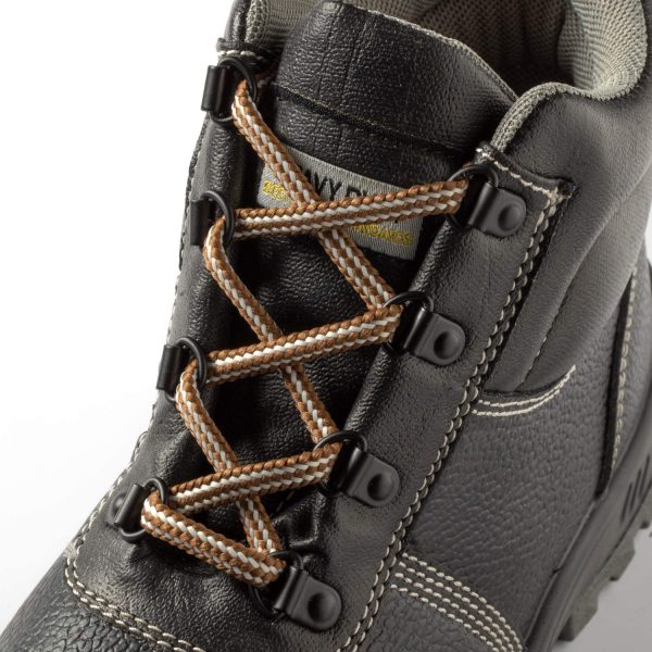 LARGERED Round Work Boot Laces Heavy Duty,Durable Shoelaces for Hiking,Walking,Outdoor Boots and Steel Toe Cap Boots,Replacement Laces for Casual Footwear and Hunting Boots,Ribbon Shoelace for Ladies. - Image 4