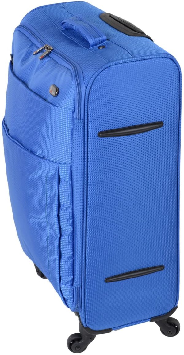 JAM Voyager 19" Blue Super Light Trolley Case Wheeled Travel Suitcase Luggage - Image 4