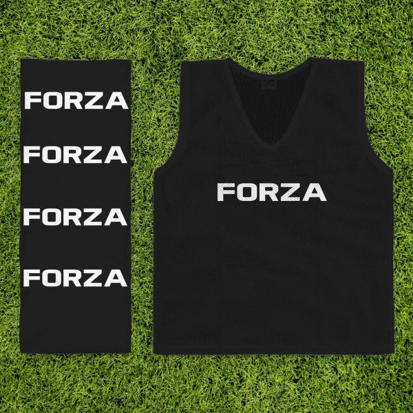 FORZA Training Bibs [10 Pack] - Pro Football Training Vests - Range of Colours & Sizes | Multi-Sport Bibs | Kids/Adult Bib | Football Bibs | Training Equipment - Image 2