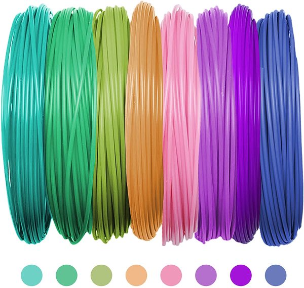 PLA 3D Printer Filament,  PLA Filament 1.75mm Multicolor Rainbow, for FDM 3D Printer 1 KG Spool (2.2 lbs) Beautiful Gradient Filament - Image 2