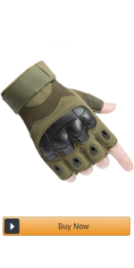 Half finger cycling gloves-Green