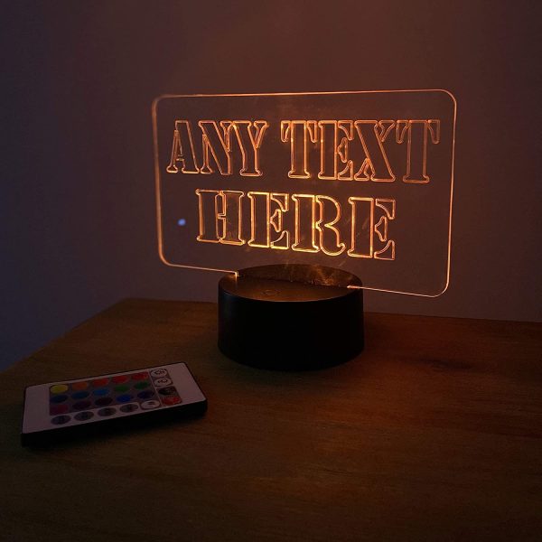 Personalised LED Sign | Custom Sign | LED Light | Man Cave - Image 2