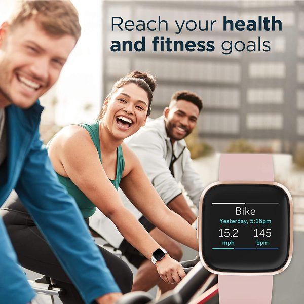 Fitbit Versa 2 Health & Fitness Smartwatch with Voice Control, Sleep Score & Music - Image 7