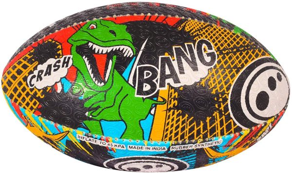 Optimum Cartoon Character Rugby Ball, Shark, Twister, Stinger, Monkey, Cow - Image 3