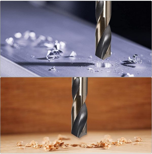 Reduced Shank Twist Drill Bits 13mm High Speed Steel 4341 with 10mm Shank 1 Pcs - Image 2