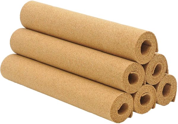 High Density Cork Rolls - 915mm x 305mm - 2mm Thick - 6 Pack