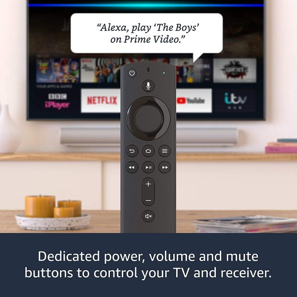 Fire TV Stick, Certified Refurbished | With Alexa Voice Remote (includes TV controls), Dolby Atmos audio, 2020 release - Image 2