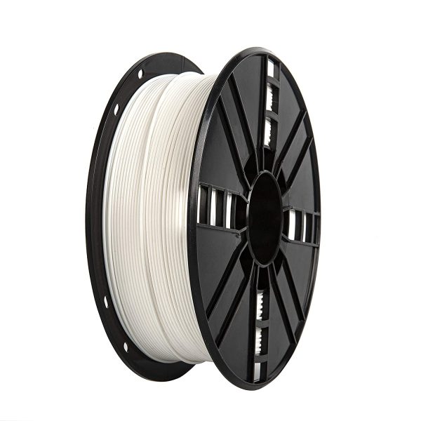 PLA Filament 1.75mm 1kg, TINMORRY PLA Filament 3D Printing Materials for 3D Printer, 1 Spool, Pure White