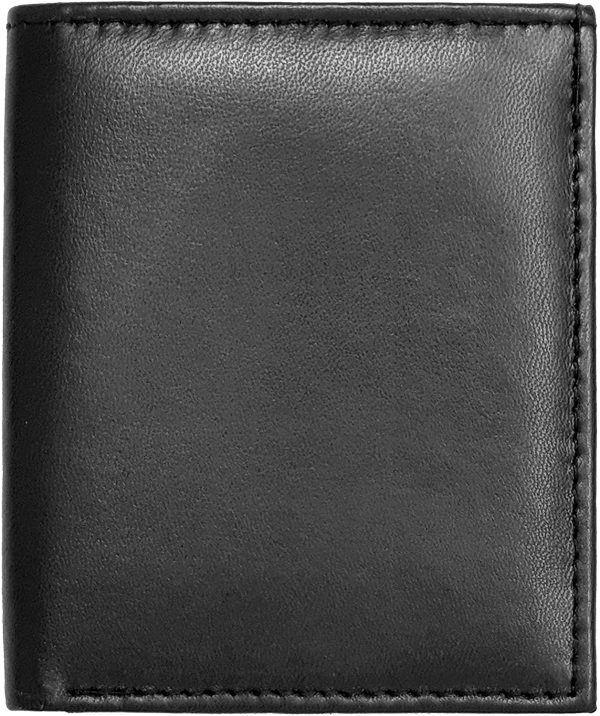 RAS Mens RFID Safe Soft Genuine Leather Credit Card and Banknote Pocket Slimline Wallet 122 (Black) - Image 5