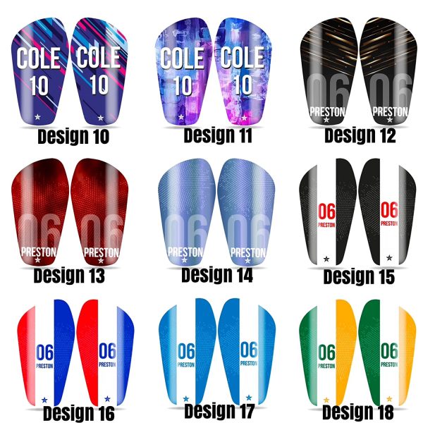 Personalised Shin Pads (S (5-11yrs)) - Image 2