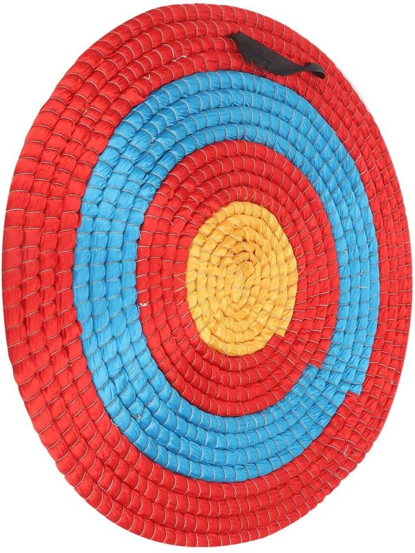 Bshop 21.6in Solid Straw Archery Target Outdoor Sports Archery Shooting Bow Straw Arrow Target Single Layer - Image 5