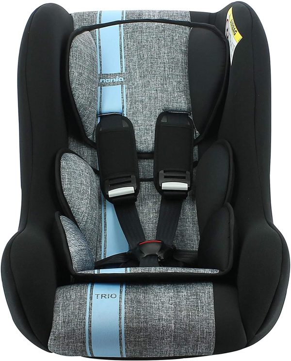 Nania children car seat TRIO group 0/1/2 (0-25kg) - Made in France - Linea blue - Image 2