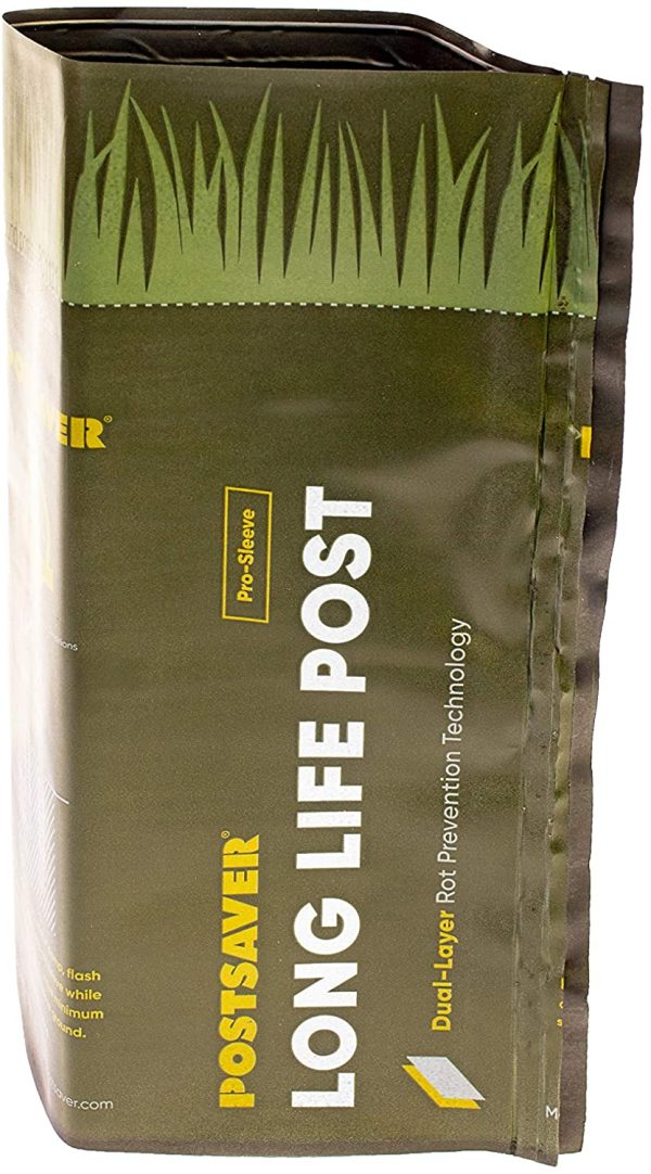 Fence Post Protectors Postsaver Rot Protector Fence Post Repair Protect Sleeves Fits 4x4 inch Square Fence Posts - Image 8