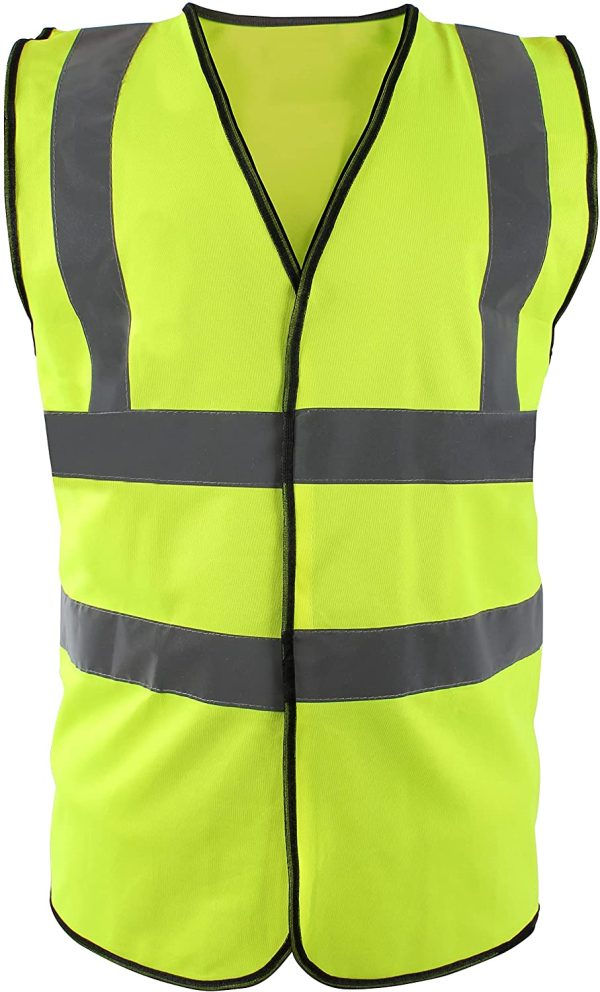 Blackrock Yellow High Visibility Waistcoat, EN20471, Class 2 - Image 4