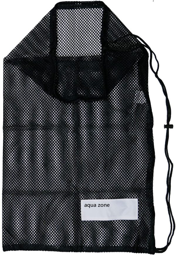 Drawstring Sports Equipment Mesh Bag For Swimming Beach Diving Travel Gym - Image 3